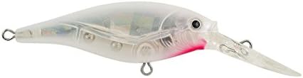Berkley Flicker Shad Fishing Lure, Flashy Pearl, 5/16 oz, 2 3/4in | 7cm Crankbaits, Size, Profile and Dive Depth Imitates Real Shad, Equipped with Fusion19 Hook by Berkley