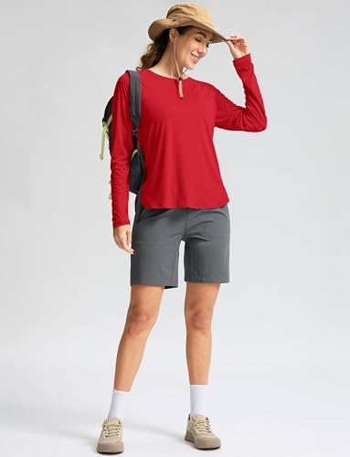 G Gradual Women's Sun Shirts UPF 50+ Long Sleeve Workout Hiking Tops - Image 3