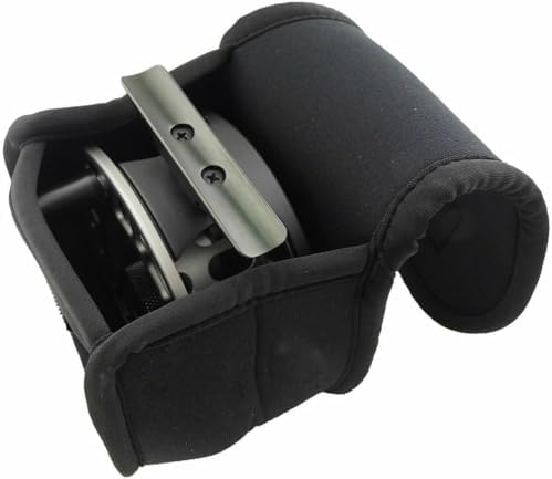 Aventik Neoprene Fly Fishing Reel Case Pouch Cover Fitting 5/6 7/8wt Fly Reel Storage (Black, 1-PACK 5/6) - Image 6
