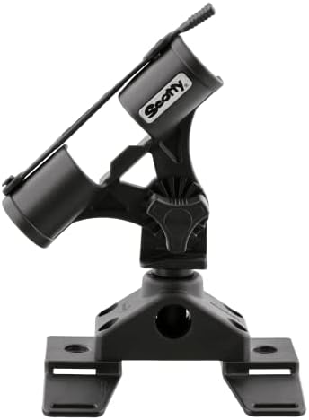 Scotty #267 Fly Rod Holder w/ #266 Float Tube Mount,Black by Scotty