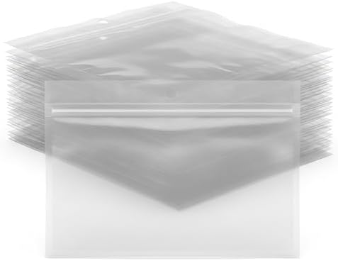 100 Pack Soft Plastic Baits Bags 7.5"x5.5" | Heavy-Duty Clear Lock Zipper Lure Packaging Bags - Leakproof Double-Sealed Zipper Storage for Soft Plastic Lures & Fishing Gear | Multiple Sizes - Image 6
