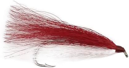 Aqua-Clear, Bucktail Jigs Saltwater Fishing Lures, Flounder Fluke Sea Trout Weakfish Croaker Rig, 3/0 XL Nickel Octopus Hook with White Hair - Image 2