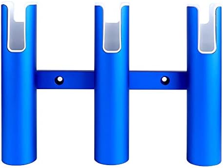 Aluminium Wall-Mounted Fishing Rod Holder for Boat, Garage & Marine - Holds Rods & Poles by Hoffen