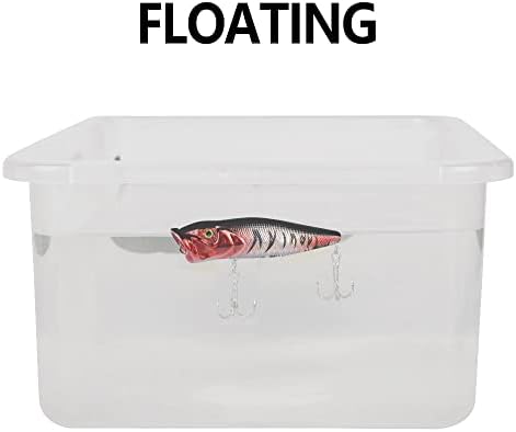 Popper Fishing Lures Topwater Hard Baits Swimbait with Treble Hook - Image 6