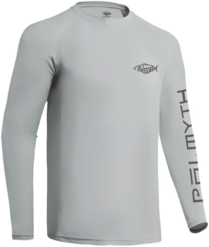 Palmyth Fishing Shirts for Men Long Sleeve UPF 50+ T Shirt Sun Protection - Image 5
