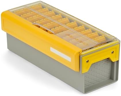 Plano EDGE Short Hang Box, Stores 40 Crankbaits, with Rust-Preventive Rustrictor, Dri-Loc Watertight Seal, WaterWick, DuraView Transparent Lid, Stackable Storage for Fishing Organization by PLANO%C2%AEOutdoors