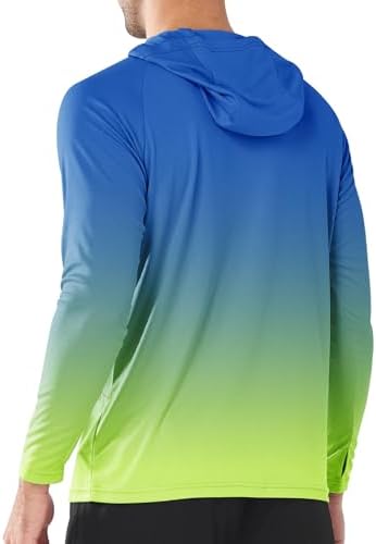 NORTHYARD Men's Sun Hoodie Long Sleeve Fishing Shirts UPF 50+ Rash Guard - Image 2