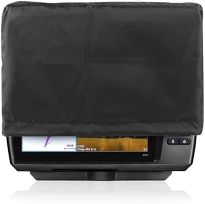Fishfinder Cover 3-10in,Depth Finder Oxford Fabric Waterproof Protection Accessories,for Hummingbird Lowrance Models,Protects Your Screen and Device from Sun Adverse Weather Damage Fishing by SEJGGKG