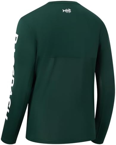 BASSDASH Fishing T Shirts for Men UV Sun Protection UPF 50+ Long Sleeve Tee T-Shirt - Image 2