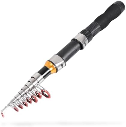 Telescopic Collapsible Extendable Fishing Rod for Saltwater and Freshwater, Lightweight and Compact Design - Image 3