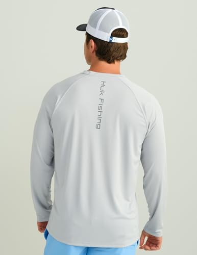 HUK Men's Pursuit Vented Long Sleeve Fishing Shirt (+30 UPF) - Image 2