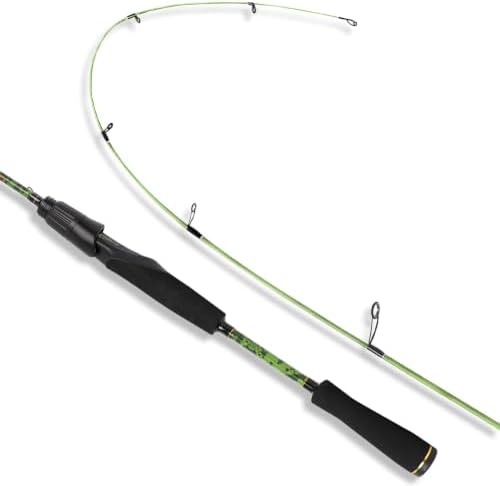 Fiblink Travel Fishing Rod,Spinning Rod & Casting Rod 5'6"/6'/6'6"/7'/7'6" by Fiblink