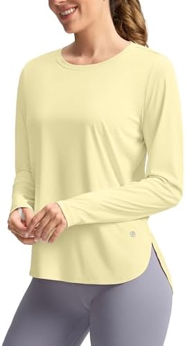 G Gradual Women's Sun Shirts UPF 50+ Long Sleeve Workout Hiking Tops by GGradual