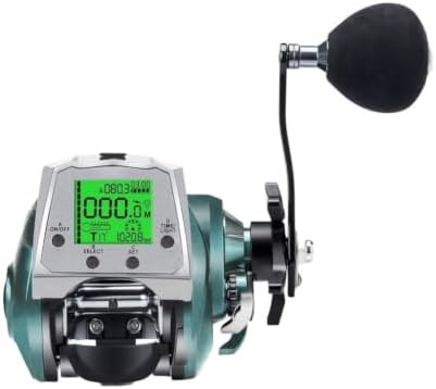 TX1200 Electric Fishing Wheel Featuring Real-Time Screen, Line Break Memory by Unknown
