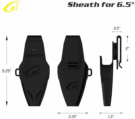 danco 6.5-Inch Carbon Steel Fishing Pliers with Sheath and Line Cutter - Image 3