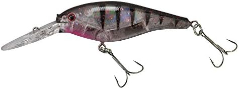Berkley Flicker Shad Fishing Lure, Flashy Ghost, 5/16 oz, 2 3/4in | 7cm Crankbaits, Size, Profile and Dive Depth Imitates Real Shad, Equipped with Fusion19 Hook by Berkley