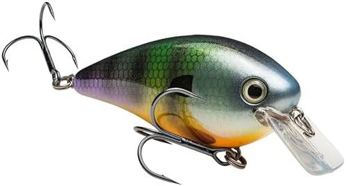 Strike King KVD 1.5 Hard Knock Fishing Lure, 3/8 oz, 3D Lifelike Eyes by StrikeKing