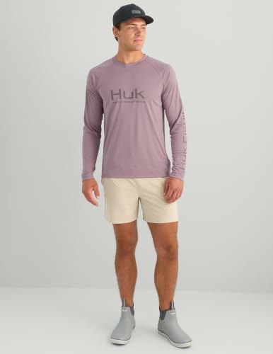 HUK Men's Pursuit Vented Long Sleeve Fishing Shirt (+30 UPF) - Image 2