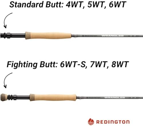 Redington Wrangler Fly Fishing Rod, 4-Piece Fly Rod, Durable Nylon Travel Tube - Image 2