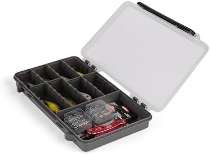 Plano StowAway 3600 50/50 Split Stow Tackle Box, 4-Pack, Corrosion-Preventive Rustricor, Single Latch Design, Transparent DuraView Lid, Stackable Storage for Fishing Bait, Lures and Gear - Image 6