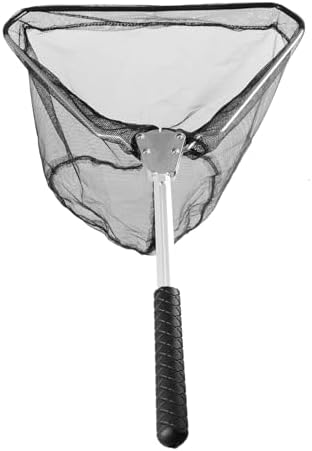 RESTCLOUD Fishing Landing Net with Telescoping Pole Handle, Fishing net Freshwater for Kids Men Women, Extend to 40-63 Inches - Image 3