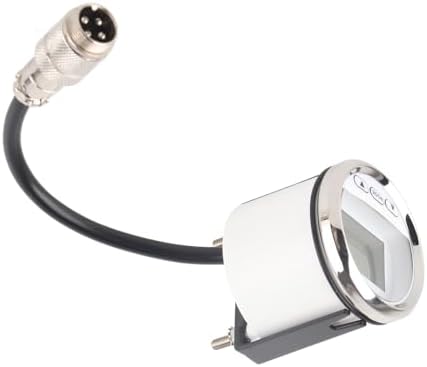 Depth Finder Fish Finder, Stainless Steel Yacht Boat Digital Depth Sounder Transducer with White Backlight, IP67, for Marine Transportation - Image 5