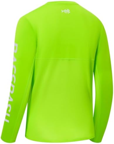 BASSDASH Fishing T Shirts for Men UV Sun Protection UPF 50+ Long Sleeve Tee T-Shirt - Image 2