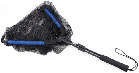RESTCLOUD Fishing Landing Net with Telescoping Pole Handle, Fishing net Freshwater for Kids Men Women, Extend to 40-63 Inches - Image 4