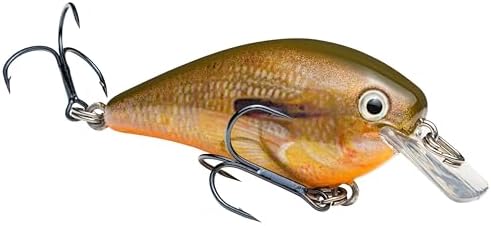 Strike King KVD 1.5 Hard Knock Fishing Lure, 3/8 oz, 3D Lifelike Eyes by StrikeKing