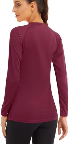 MAGCOMSEN Women's Long Sleeve Shirts UPF 50+ Sun Protection Shirts for Hiking Fishing Workout Rash Guard - Image 2