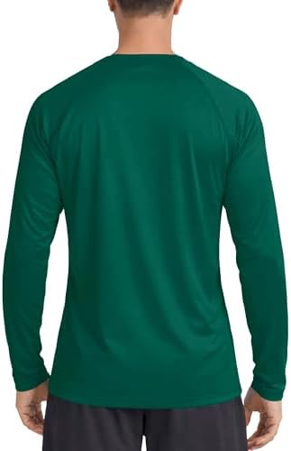 Boladeci Men's UPF 50+ Sun Protection UV SPF Shirts Long Sleeve Lightweight Quick Dry Swim T-Shirts Rash Guard - Image 6