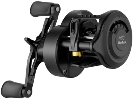 Colorful Baitcasting Fishing Reel Portable Rotates with Electronic Charging for Smooth Casting Colorful Baitcasting - Image 6