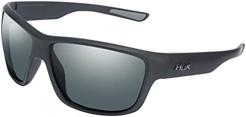 HUK Sunglasses, Polarized Lens Eyewear with Performance Frames, Fishing, Sports & Outdoors Sunglasses by HUK