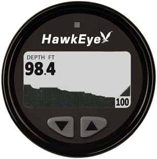 Hawkeye DepthTrax Edge Depth Finder, HD Color Display, 600 ft Maximum Depth, Transom Mount Transducer - Image 5