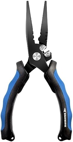 KastKing Intimidator Fishing Pliers, Saltwater Resistant Fishing Gear by KastKing