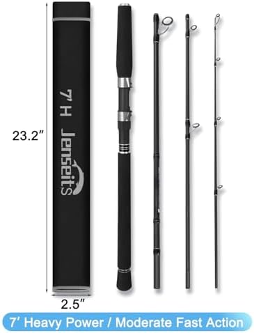 Jenseits Fishing Rods, Fishing Pole & Reel Combos for Freshwater Fishing - Image 2