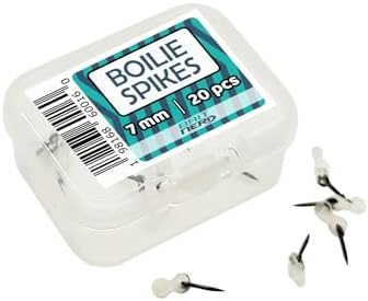 Boilie Spikes 7mm 20pcs | Carp Fishing for Soft and Firm Bait | Carp, Buffalo, Catfish by BaitNerd