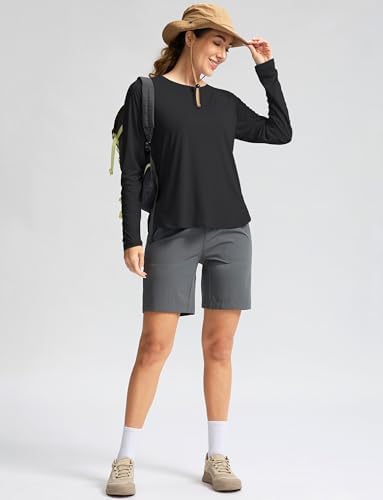 G Gradual Women's Sun Shirts UPF 50+ Long Sleeve Workout Hiking Tops - Image 3