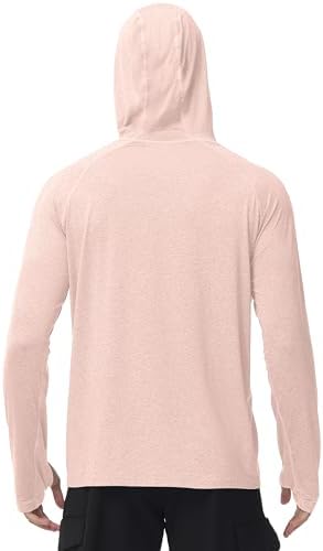 Roadbox Men's UPF 50+ Fishing Shirts, Long Sleeve UV Sun Protection Hoodie - Image 3