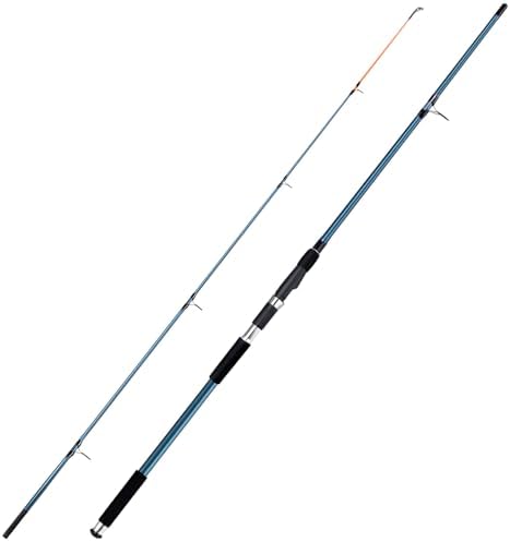 Dr.Fish Spinning Fishing Rod for Surf Fishing, Hard Power, Extra Fast, 3 Section Carbon Fiber Stainless Steel Guide EVA Grip Surf Casting Saltwater Fishing Pole Beach Trolling by DrFish