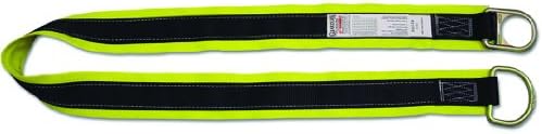 Guardian Fall Protection 10794 Premium 30-Feet X-Arm with Large and Small D-Rings,Black/Green by Guardian