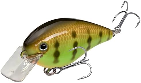 Strike King KVD 1.5 Hard Knock Fishing Lure, 3/8 oz, 3D Lifelike Eyes - Image 2