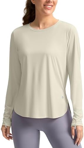 G Gradual Women's Sun Shirts UPF 50+ Long Sleeve Workout Hiking Tops by GGradual