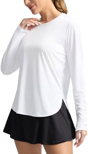 G Gradual Women's Sun Shirts UPF 50+ Long Sleeve Workout Hiking Tops by GGradual