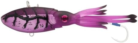 Nomad Design Original Squidtrex Patented Vibrating Fishing Lure - TPE Soft Plastic Lure Bait for Saltwater with Strong BKK Assist Hooks, Fishing Bait that Catches Many Species by NomadDesign