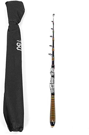 Joyzan Telescopic Fishing Rod, Portable Retractable Fish Pole Combo Kit by Joyzan