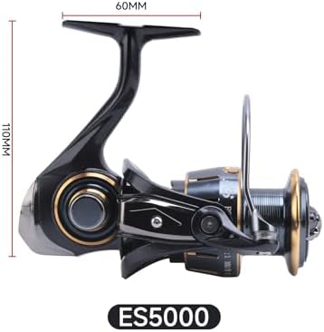 HAUT TON Dolphin Spinning Reel, 5+1BB Saltwater Fishing Reels - Image 2