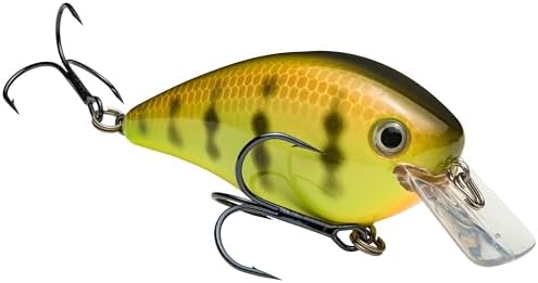 Strike King KVD 1.5 Hard Knock Fishing Lure, 3/8 oz, 3D Lifelike Eyes by StrikeKing