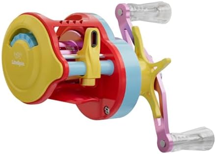 Colorful Baitcasting Fishing Reel Portable Rotates with Electronic Charging for Smooth Casting Colorful Baitcasting by Unknown