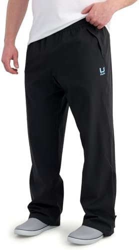 HUK Men's Storm Rain Pant 2.0, Waterproof, Windproof, Breathable Fishing and & Outdoor Gear by HUK